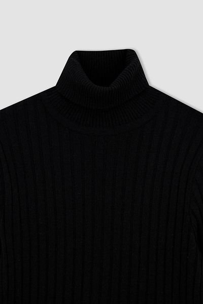 DeFacto Regular Fit Turtleneck Knitwear Sweater
