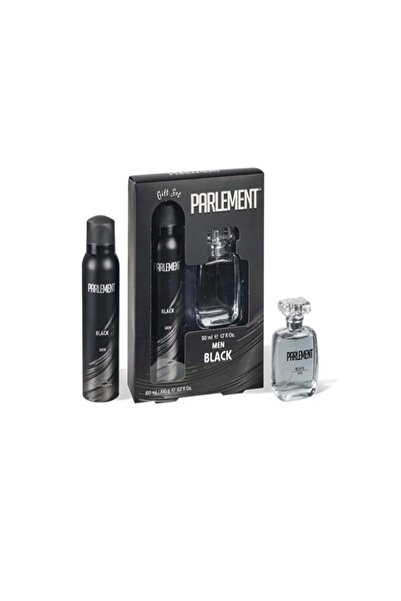 Parlement Black Set Men (50ml+150ml) Hediyelik Erkek Parfüm-deodorant