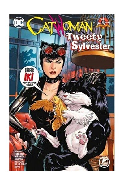 Çizgi Düşler Dc Catwoman Tweety And Sylvester