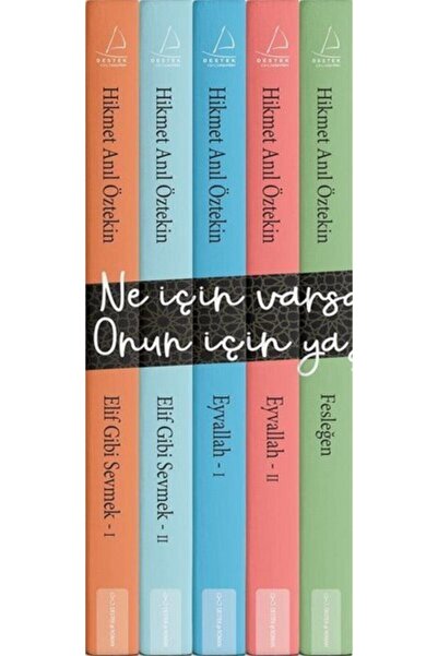 Destek Yayınları Hikmet Anıl Öztekin Seti-5 Kitap Takım
