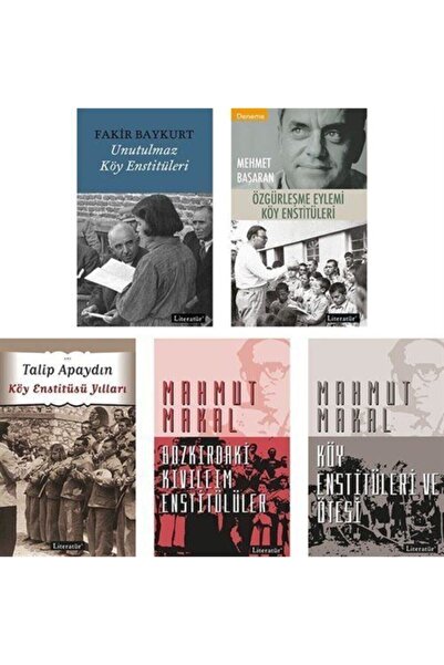 Genel Markalar Köy Enstitüleri Set (5 Kitap) - - Kolektif Kitabı