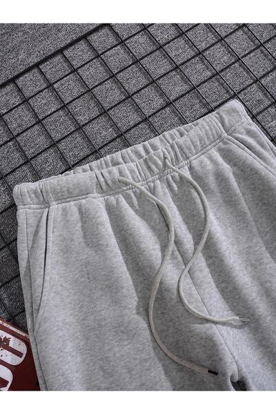 Mad&Calf Men's Regular Fit Sweatpants with Elastic Legs