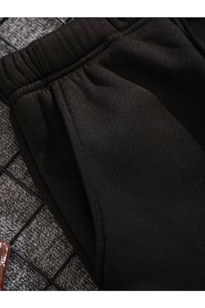 Mad&Calf Ανδρικό φούτερ Regular Fit με ελαστικά πόδια