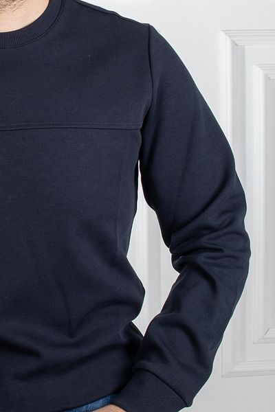 Sarar Ανδρικό φούτερ με λαιμόκοψη Navy Blue