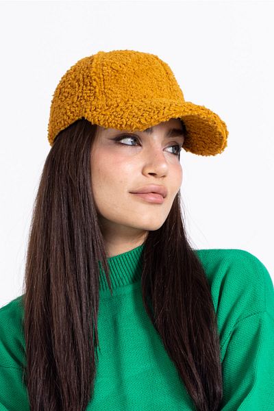 LadyColor Hat Plush Pompom Fabric