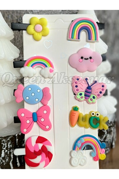 QUEEN AKSESUAR Trend Fashion pentru copii, clemă metalică pentru copii, set d...