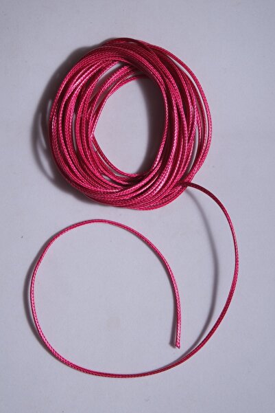 Eskişehir hobi sanat 5 metri de culoare fucsia, 1,5 mm, aspect de piele, șnur...