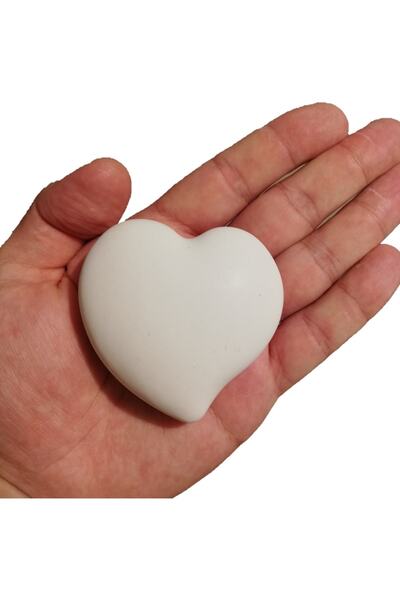 morlalem m 3 Boyutlu 6cm Kalp Silikon Kalıp K-993, Kokulu Taş Sabun Alçı Mum ...