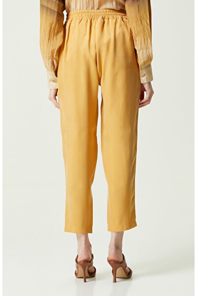 Network Safran Yüksek Bel Düz Paça Pantolon