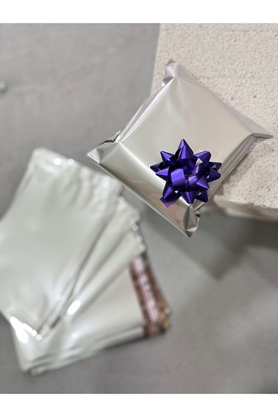 Meyofficial Silver Color Gift Package 12*17 cm 20pcs