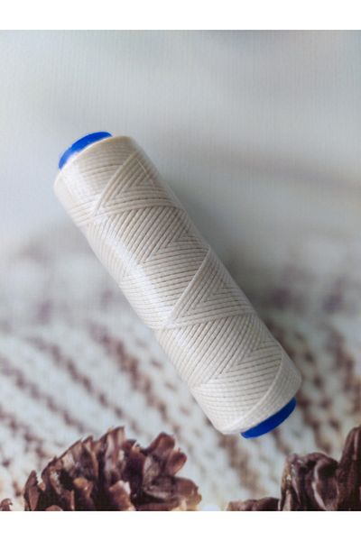 Akerİplik Aspen Cream Waxed Rope 100 Meters 1.0 Mm