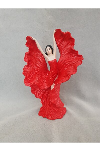 Arose Kadın Dansçı Ispanyol Kadın Dekor Biblo Heykel