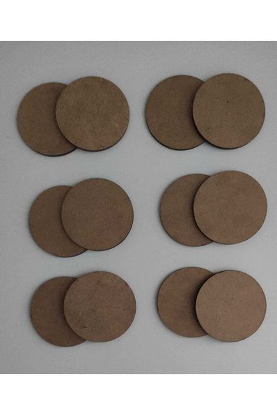 firdevsi hobi Supla-runner American Service-35x35cm -3mm-12 Pieces