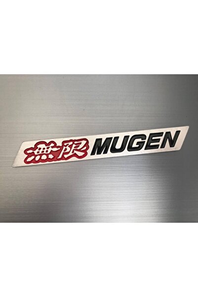 Mugen Kırmızı-siyah Büyük Arka Yapıştırma Arma