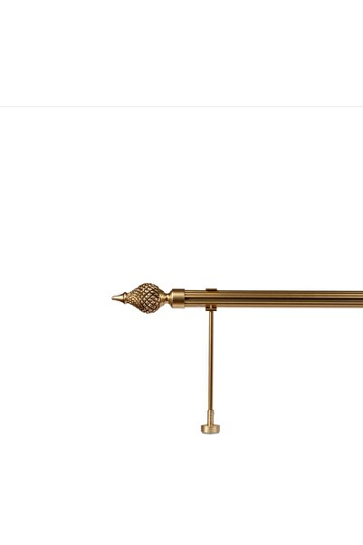 RUSTIKCIM Alüminyum Antik Rustik Perde Askısı Fon Perde Askısı 175 Cm Krs-8