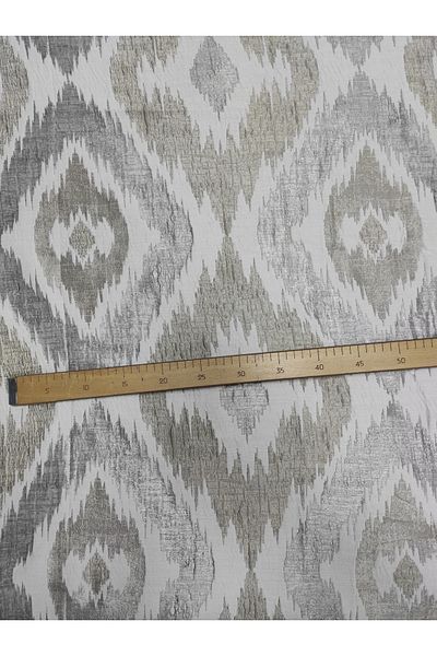 Evcimenhome Ύφασμα Ζακάρ Υφαντό Τεμάχιο 120cmx120cm Damask