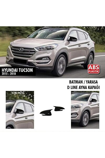 STS Oto Aksesuar Hyundai Tucson Batman Yarasa Ayna Kapağı 2015-2018