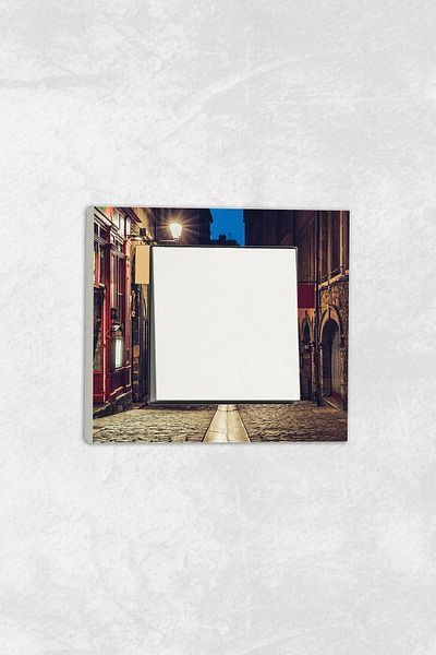 markcat Ovivo grano UV Printed Street Concept White Single Decorative Switch Socket Frame Set