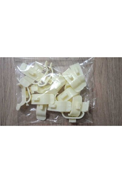 Üçbey Tekstil Üçbey Store Zebra Ve Stor Perde Montaj Aparatı Takmatik (35MM) 10 Adet