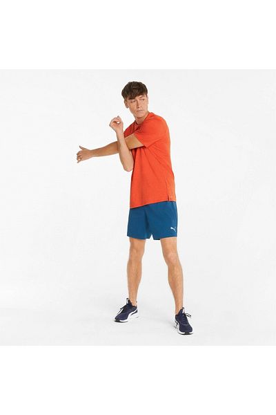 Puma Men's Running T-shirt - Favorite Heather, Short Sleeve