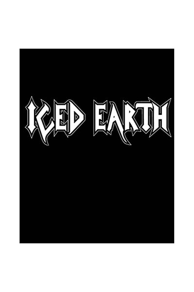 Z zepplin Patch mare pentru spate cu logo Iced Earth