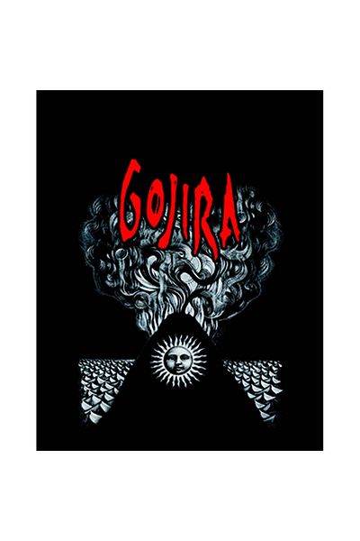 Z zepplin Patch pentru spate mare Gojira Magma