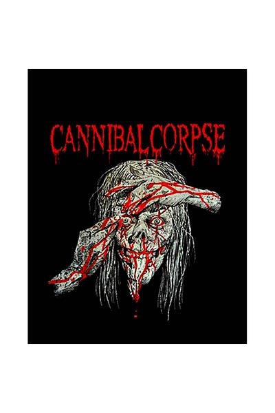 Z zepplin Cannibal Corpse Eyes Patch mare pe spate