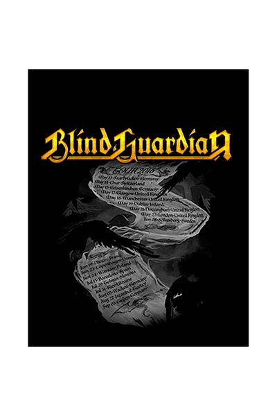 Z zepplin Blind Guardian Gour 2016 Patch mare pentru spate