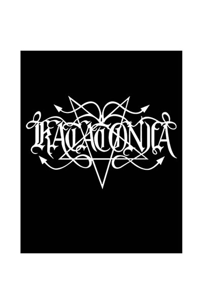 Z zepplin Patch-ul Katatonia Logo 2 mare pe spate