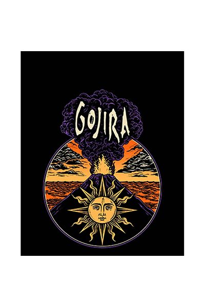 Z zepplin Patch de spate mare Gojira Design