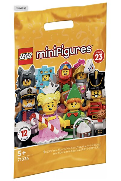 LEGO 71034 Minifigür Seri 23 - Sürpriz Paket (1 Adet Minifigür Içerir)