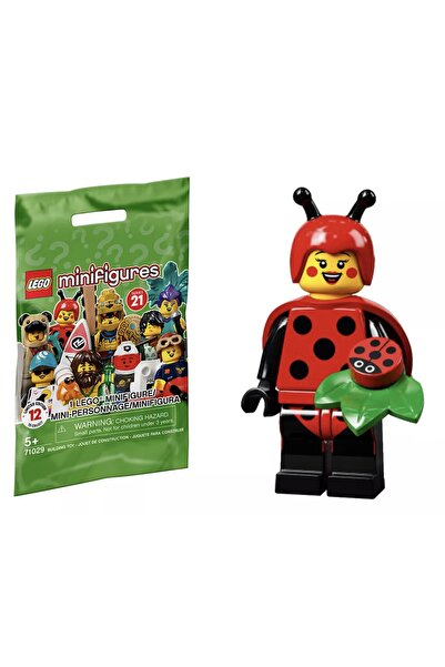 LEGO 71029 Minifigür Seri 21 4 - Ladybird Girl Minifigür