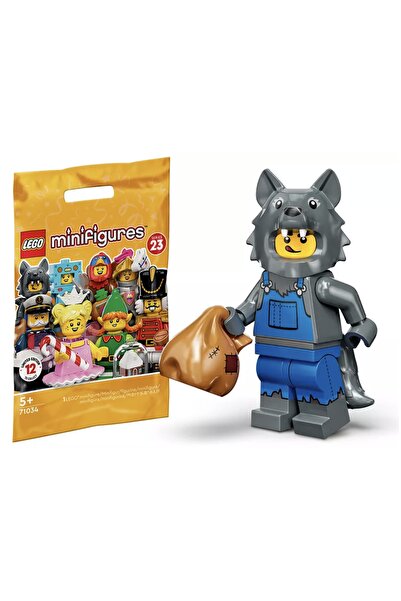 LEGO 71034 Minifigür Seri 23 - 8 Wolf Costume Minifigür