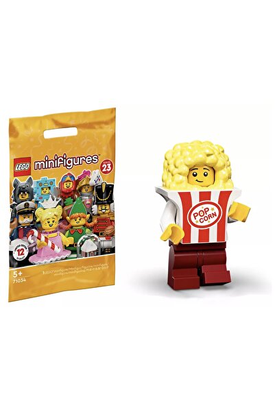 LEGO 71034 مجسم صغير من السلسلة 23 - 7 زي الفشار