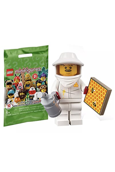 LEGO 71029 سلسلة شخصيات صغيرة 21 7 - شخصية صغيرة لمربي النحل