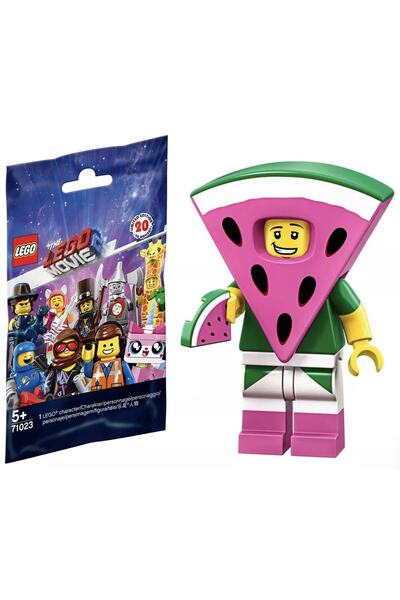 LEGO سلسلة مجسمات صغيرة من الفيلم 2 71023 8 - مجسم صغير على شكل البطيخ