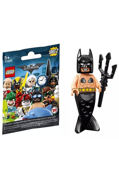 LEGO The Batman Movie 2 Series 71020 5 - Mermaid Batman Minifigure