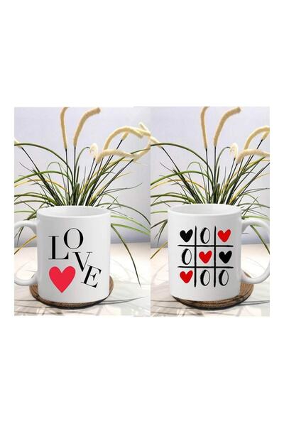 sıradışıhediyem أكواب Love Dear Couple (سيتم إرسال قطعتين)