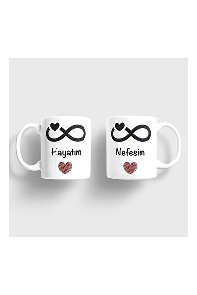 sıradışıhediyem أكواب Love Dear Couple (سيتم إرسال قطعتين)