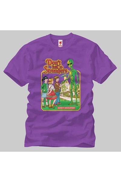 Built By Crazy Μην μιλάτε για τους ξένους Unisex T-shirt