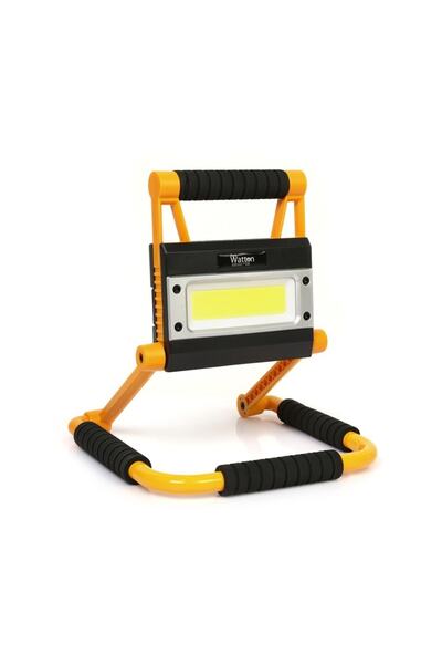 Watton Wt-328 20w Şarjlı Outdoor Cob Led Fener 1300 Lümen Ayaklı Projektör