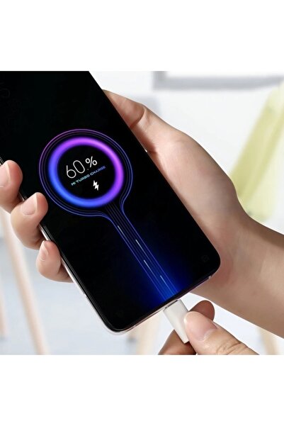 Genel Markalar Xiaomi Black Shark 67 Watt Orjinal Turbo Şarj Cihazı Redmi Mi 6a Type-c Data Kablo + Myd-12-eh