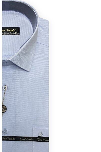TWO HANDS Чоловіча класична сорочка з довгими рукавами, зручним кроєм, кишенями та манжетами 548