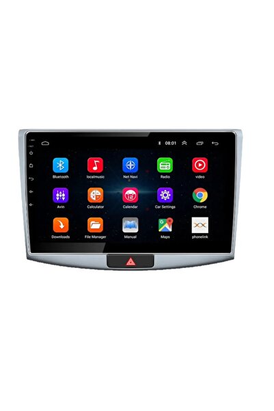 ClasKing Volkswagen Passat  Uyumlu  B7 Android 12 Multimedya 2gb/16gb Hd Ips Ekran 10 Inc Kamera Hediyeli
