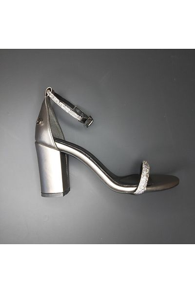 Pierre Cardin Pantofi cu toc gros cu o singură curea
