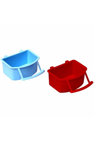 Delux Food Bowl with Perches for Birds Large 1 Piece
