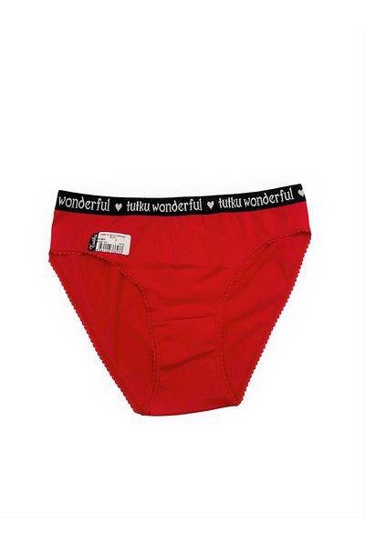 CAMKILOS Chiloți de bikini din bumbac pieptănat, asortiment de 6 piese Florence