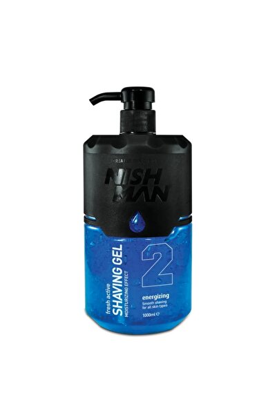 NISHMAN No2 Traş Jeli / Active 1000 Ml