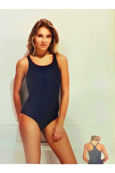 Sunsurf Swimming Swimsuit Navy Blue