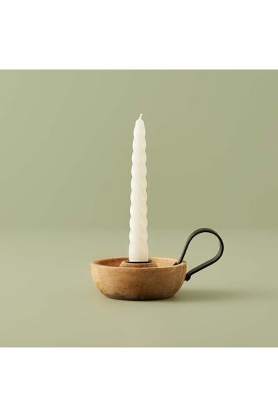 Bella Maison Truro Mumluk Naturel (11x14,5x5 Cm)